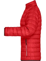 Daiber JN 1139 Dámská péřová bunda 02.1139 red/silver Daiber JN 1139 Dámská péřová bunda 02.1139 red/silver
