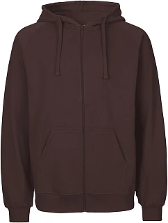 Neutral O 63301 Pánská mikina s kapucí z bio bavlny 77.6331 brown