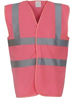 Yoko HVW 100 Hi-Vis bezpečnostní vesta 79.W100 pink Yoko HVW 100 Hi-Vis bezpečnostní vesta 79.W100 pink