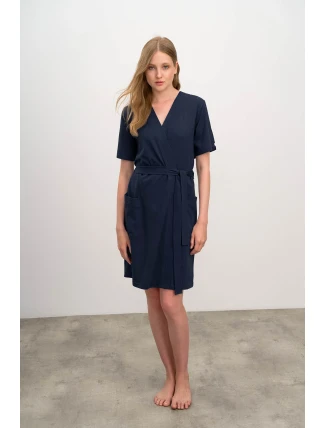 Vamp - Jednobarevný dámský župan 16221 - Vamp Vamp - Jednobarevný dámský župan 16221 - Vamp