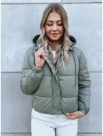 Dámská prošívaná bunda KHALEESI zelená FashionStreet TY3876