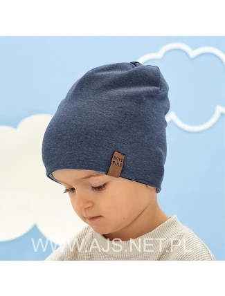 AJS 50-086 oboustranná dětská čepice