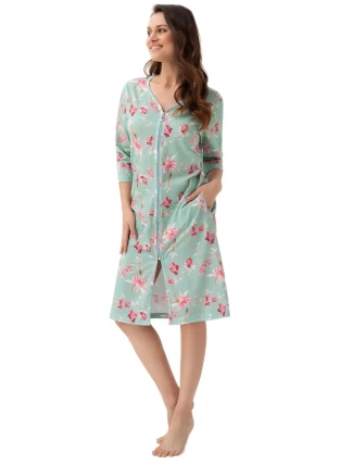 Dámský župan 392 green - Luna Dámský župan 392 green - Luna