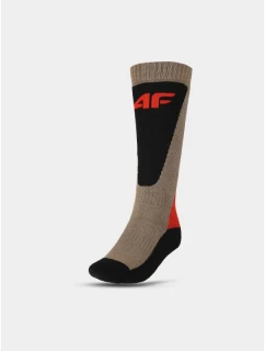 Chlapecké lyžařské ponožky 4FWarm 4F 4FJWAW24UFSOM147-83S