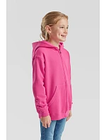 Fruit of the Loom Classic Kids Sweat Jacket Dětská mikina s kapucí 16.2045 red Fruit of the Loom Classic Kids Sweat Jacket Dětská mikina s kapucí 16.2045 red