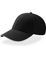 Atlantis Headwear Sport Sandwich 6 panelová baseball kšiltovka "Sport Sandwich" 33.0504 black/white Atlantis Headwear Sport Sandwich 6 panelová baseball kšiltovka "Sport Sandwich" 33.0504 black/white