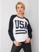 Mikina DS BL 1111.06P tmavě modrá a bílá Mikina DS BL 1111.06P tmavě modrá a bílá