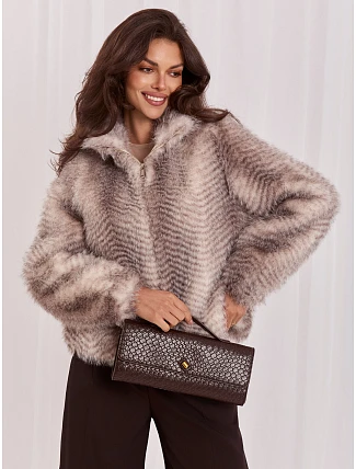 Bunda MBM KR 24 35.98P tmavě béžová Bunda MBM KR 24 35.98P tmavě béžová