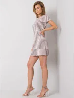 Šaty TW SK G 076.81P bílá a červená Šaty TW SK G 076.81P bílá a červená