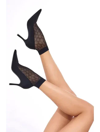 DÁMSKÉ KOSTKOVANÉ PONOŽKY 12508