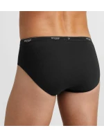 Pánské slipy men Basic Midi černé - Sloggi