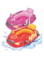 NAFUKOVACÍ ČLUN AUTO NA PLAVÁNÍ 86X60,5CM 37621 ORANŽOVÝ