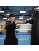 Tréninkové boxerské rukavice Meteor 10 oz, suchý zip, PU