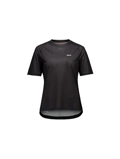 Cyklistické tričko POC W's Motion Air S/S Jersey, černé