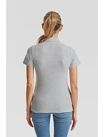Fruit of the Loom Lady-Fit Premium Polo Dámské piqué polo 16.3030 athletic heather Fruit of the Loom Lady-Fit Premium Polo Dámské piqué polo 16.3030 athletic heather