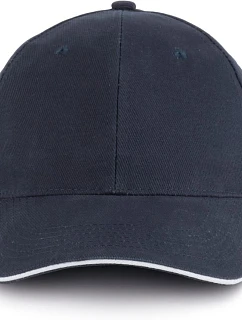 K-up KP 011 6 Panelová sandwich kšiltovka "Orlando" 20.0011 navy/white