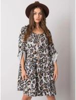 Šaty DHJ SK 21464.99 světle šedá