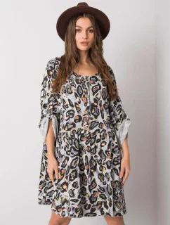 Šaty DHJ SK 21464.99 světle šedá