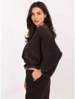 Košile IT KS 233607.63 tmavě hnědá