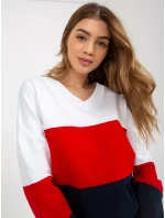 Mikina RV BL 8328.86P bílá a tmavě modrá Mikina RV BL 8328.86P bílá a tmavě modrá