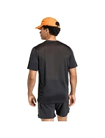 Pánské tričko adidas Tech Essentials Workout 3-Stripes, černé, KQ7485