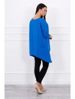 Chrpová halenka nadměrné velikosti