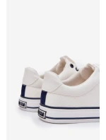 Nízké Pánské Tenisky Big Star NN174017 Bílé