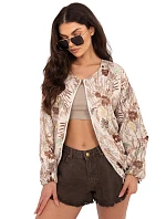 IT KR bunda FL10357.15 hnědá