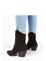 Boty na podpatku model 222050 Solea Boty na podpatku model 222050 Solea