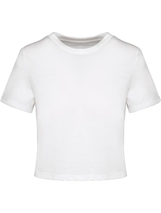 Kariban ProAct PA 4022 Dámský crop top 20.4022 white