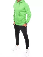 FashionStreet pánská zeleno-černá tepláková souprava AX0646