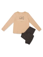 Dámské pyžamo 40936 Glam beige - HENDERSON Dámské pyžamo 40936 Glam beige - HENDERSON