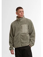 Build your Brand BY 406 Unisex fleecová bunda "Bonded Sherpa" 56.0406 pale olive Build your Brand BY 406 Unisex fleecová bunda "Bonded Sherpa" 56.0406 pale olive