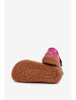 Dětské domácí papuče Barefoot Froddo Canvas G1700440-10 Fuksie Dětské domácí papuče Barefoot Froddo Canvas G1700440-10 Fuksie