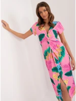 Šaty DHJ SK 17302K 1.69 růžová Šaty DHJ SK 17302K 1.69 růžová