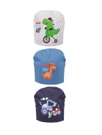 BAVLNĚNÁ DVOJITÁ ČEPICE CDS-002