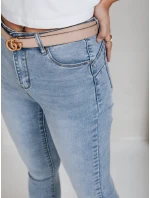 Dámské push up džíny světle modré FashionStreet UY2821 Dámské push up džíny světle modré FashionStreet UY2821