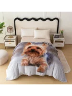 Bavlněná deka Cotton World Touch Animal, Motor 160x200 Bavlněná deka Cotton World Touch Animal, Motor 160x200