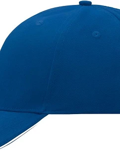 Daiber MB 24 6 panelová sandwich kšiltovka 03.0024 royal/white