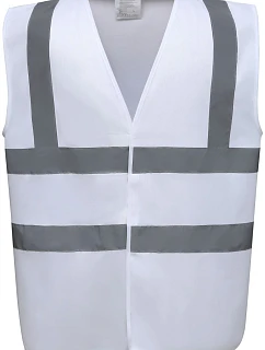 Yoko HVW 100 Hi-Vis bezpečnostní vesta 79.W100 white
