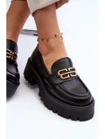 Zazoo 20164 Dámské Mokasíny Z Pravé Kůže Černé