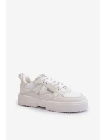 Lehké dámské tenisky Big Star NN274322 Memory Foam System Bílé