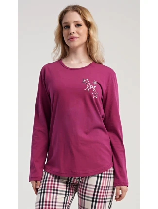 Dámské pyžamo dlouhé Andrea