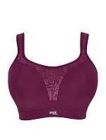 Sportovní podprsenka Panache 7341 34 DD Bordó