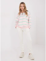 Damska bluza z rozpinana stójką Goodlookin jasnoróżowa (9981)