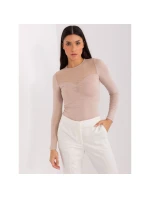 Béžová základní halenka se síťovinou BASIC FEEL GOOD (RV-BZ-9202.10X) Béžová základní halenka se síťovinou BASIC FEEL GOOD (RV-BZ-9202.10X)