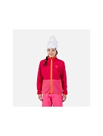 Rossignol Jr Alltrack Fleece mikina růžová