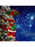 SANTA NA PADÁKU 60CM SLÍDA