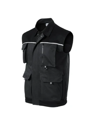 Rimeck Woody M MLI-W5294 ebenově šedá pánská vesta