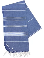 The One Towelling Hamam Sultan Hamam ručník "Sultan" 48.1019 navy/white The One Towelling Hamam Sultan Hamam ručník "Sultan" 48.1019 navy/white